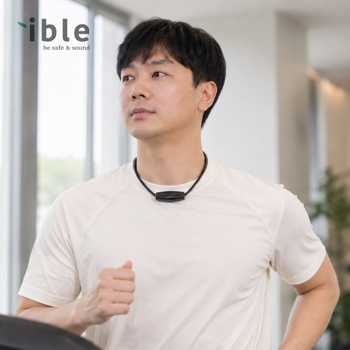 휴대용 공기청정기 개인용 음이온 목걸이형 차량용 USB충전 M1