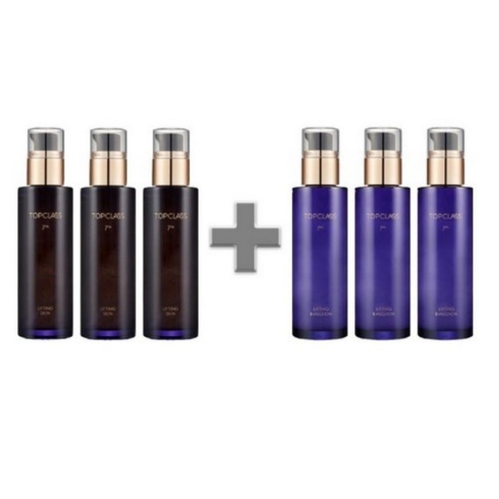 참존 3+3 탑클래스 리프팅 듀오 스킨 로션  120ML 총6개