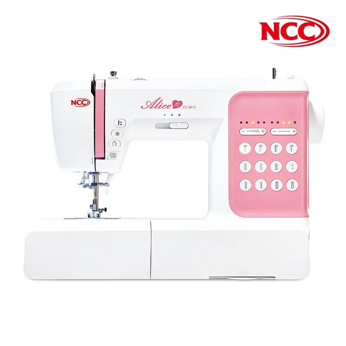 NCC 앨리스 10 CC-6612 가정용 디지털 미싱