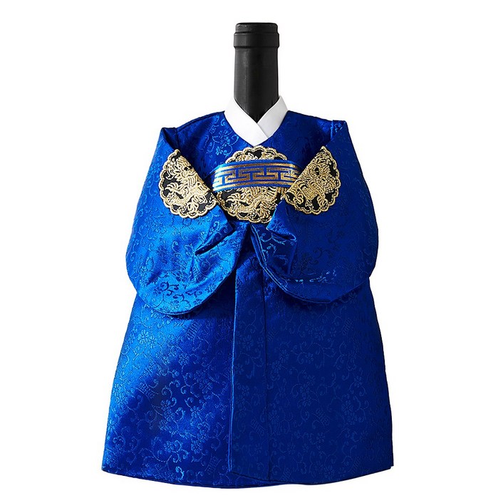 한복 와인 커버 선물 한국기념품,외국인 선물, 1개