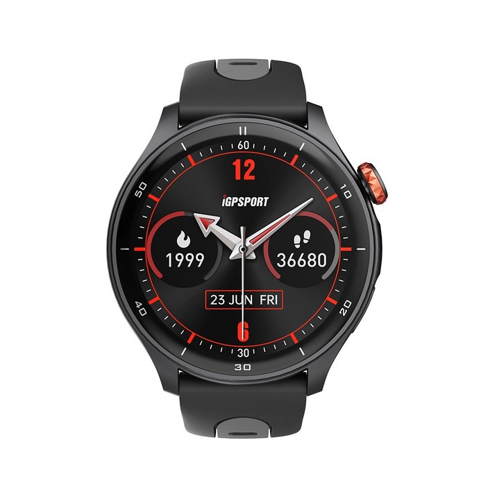 iGPSPORT 아이지피스포츠 LW10 스마트워치 GPS 심박 아웃도어 스포츠 시계, 핑크