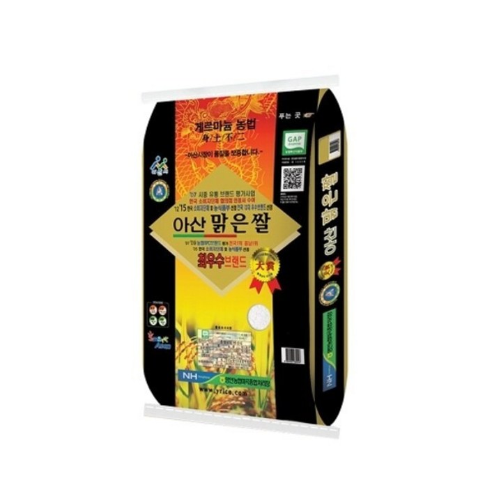 영인농협 아산 맑은쌀 10kg 특등급, 1개, 단일상품