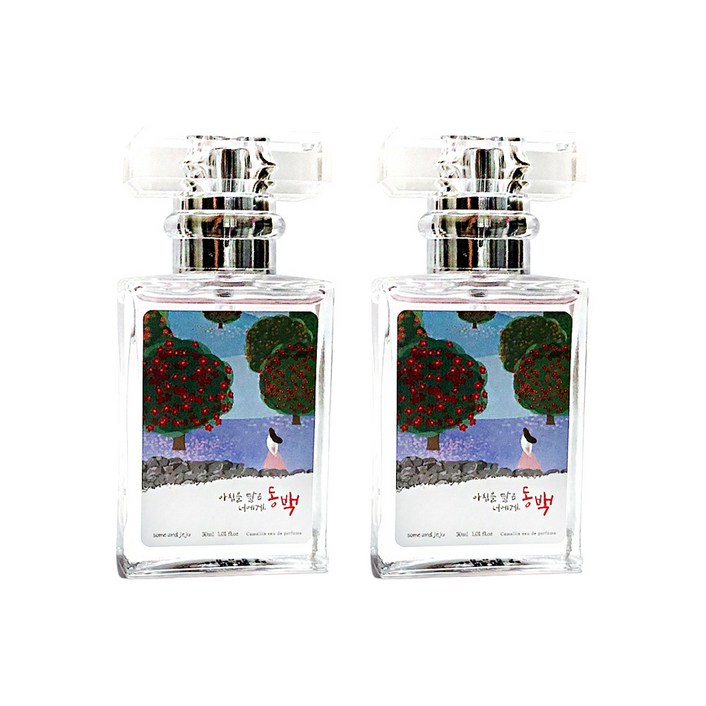 썸앤드 제주 동백 향수 30ml, 2개