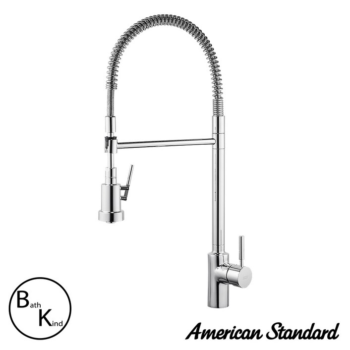 아메리칸스탠다드 아일 FD1704 주방 아일랜드 원홀 수전 싱크대수전 씽크대수전 수도꼭지 교체 주방수전 핸드스프레이수전 원홀수전, 1개