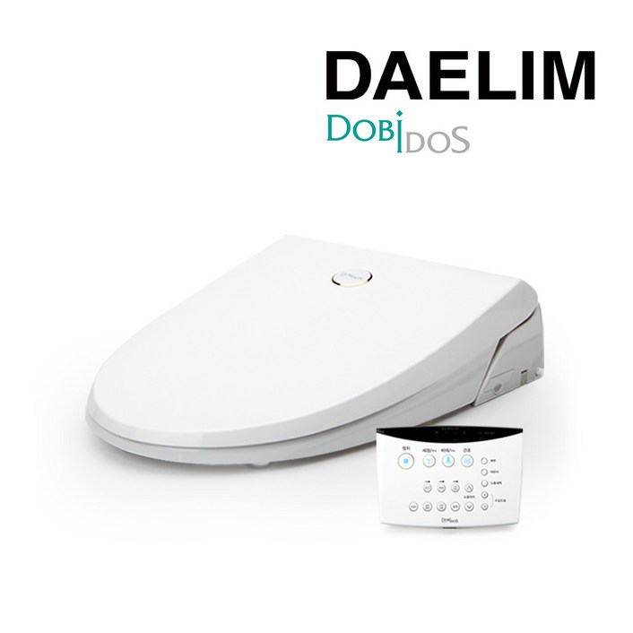 신제품 24년형 대림리모컨 직수형 필터없는 방수비데 노즐자동세척 DLB860 자가설치
