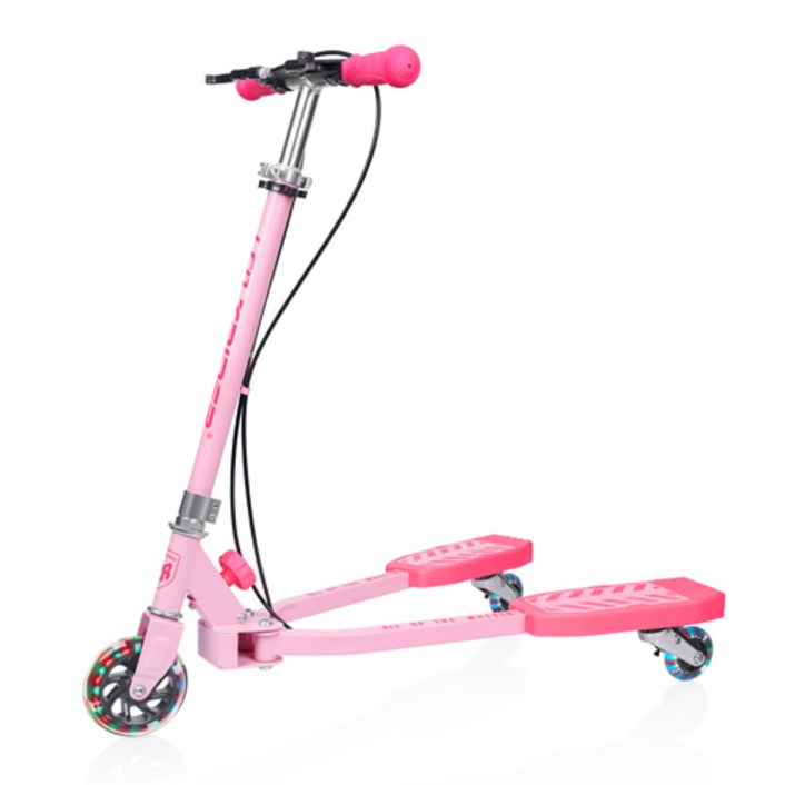 ZEEF 제프LED트라이더 핑크 에디션  어린이킥보드  AS가능, 단품