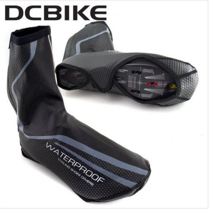 MLD LF1012 방한 방수 슈즈커버 슈커버 - 자전거 신발 방한커버, 블랙, L (유로 42~45)