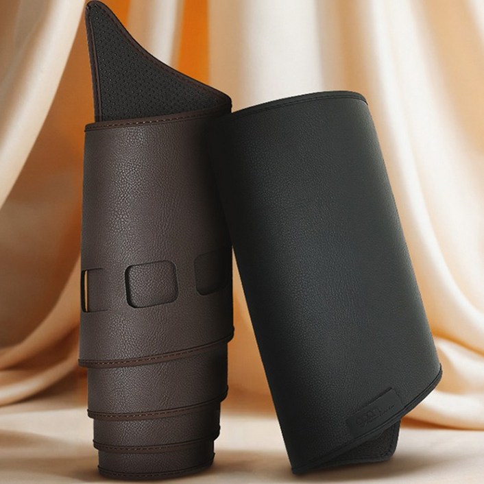 차량용 자동차 논슬립가죽대쉬보드커버, 블랙, 더뉴그랜저