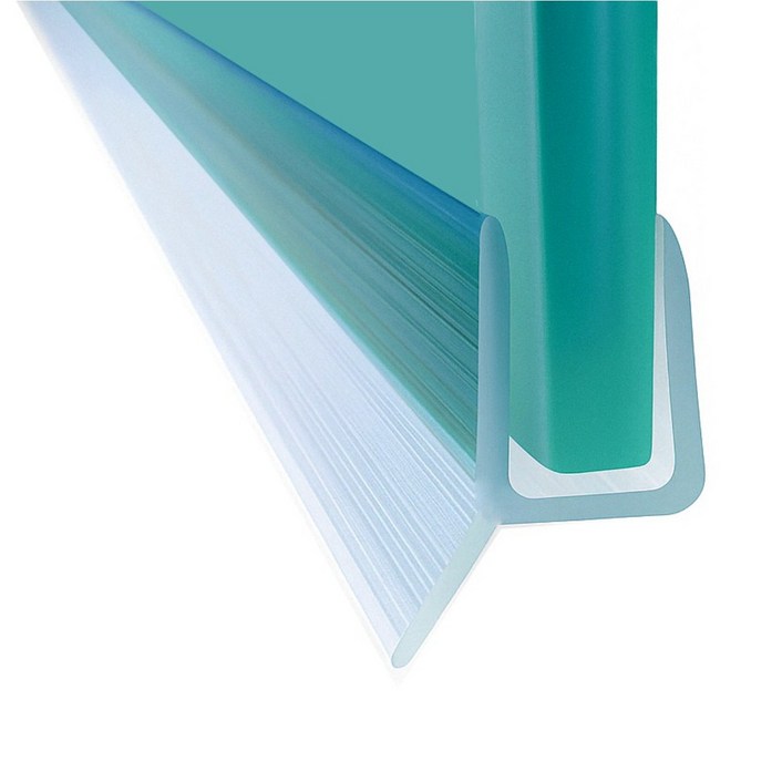 샤워부스 물막이 하부용 프로파일 90cm  2개입, 투명