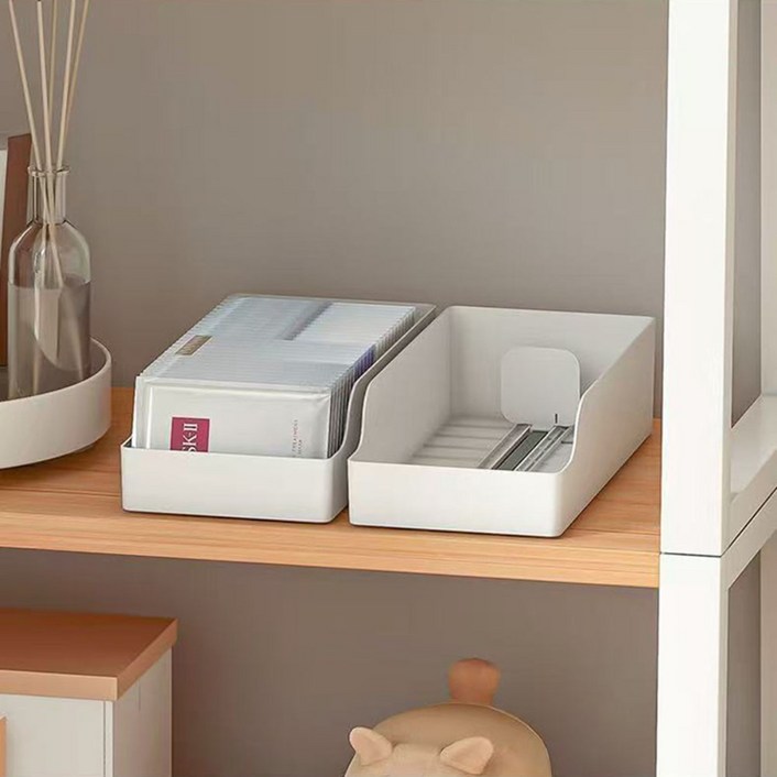 이호무 다용도 수납함 자동 푸시 펜트리, 1개, 화이트