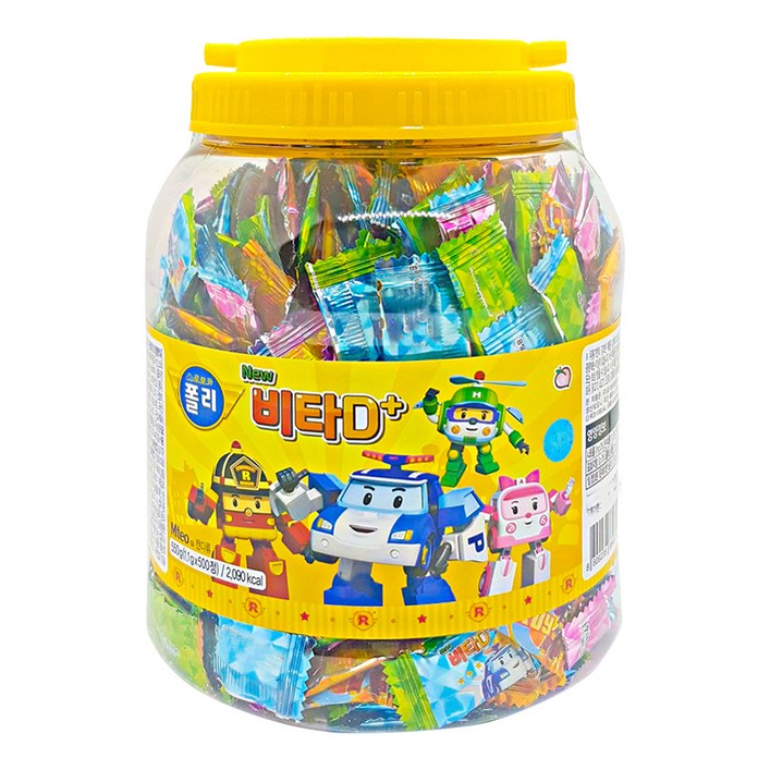 로보카폴리 NEW 비타 D, 500정, 1개