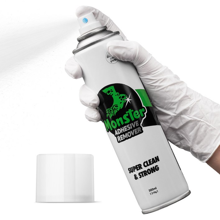 몬스터겔 초강력 끈끈이 접착제 테이프 자국 차량 스티커 제거제 300ml, 1개