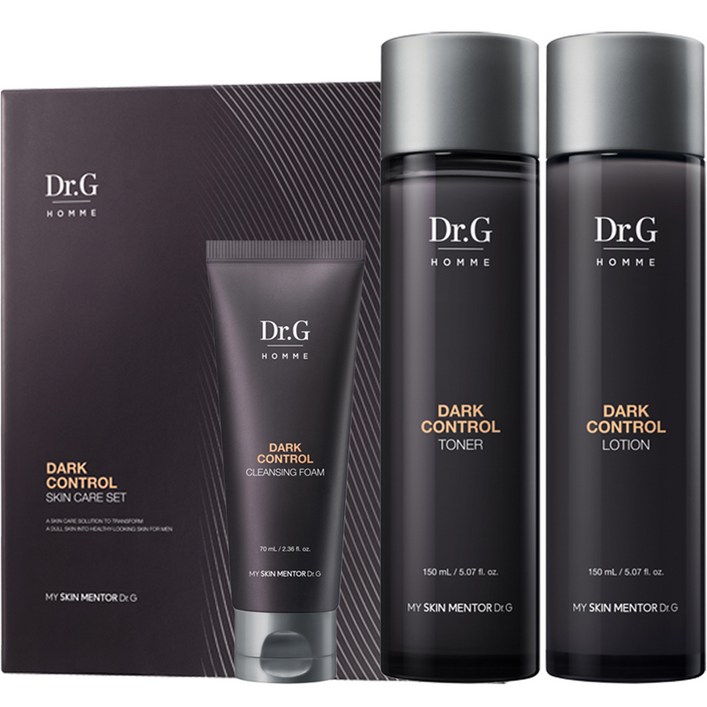 닥터지 옴므 다크 컨트롤 토너 150ml 로션 150ml 클렌징폼 70ml 세트, 1세트 닥터지 옴므 다크 컨트롤 토너 150ml 로션 150ml 클렌징폼 70ml 세트, 1세트