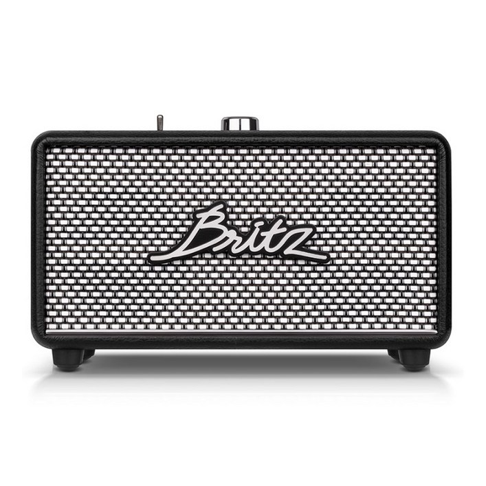 브리츠 레트로 파워풀 고출력 사운드 TWS 블루투스 스피커 30W BZ-RK101, BZ-RK101, 블랙