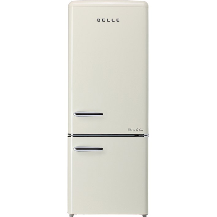 BELLE 레트로 글라스 191L 2도어 냉장고 방문설치, RC20ACM BELLE 레트로 글라스 191L 2도어 냉장고 방문설치, RC20ACM
