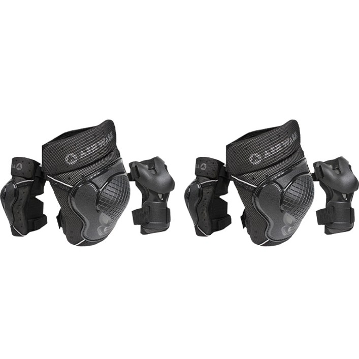 에어워크 키네틱 무릎 팔꿈치 손목 성인 보호대 세트