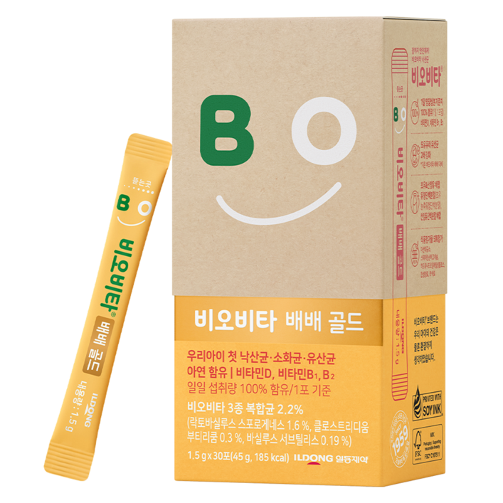 비오비타 배배 골드 유산균, 30회분, 1개