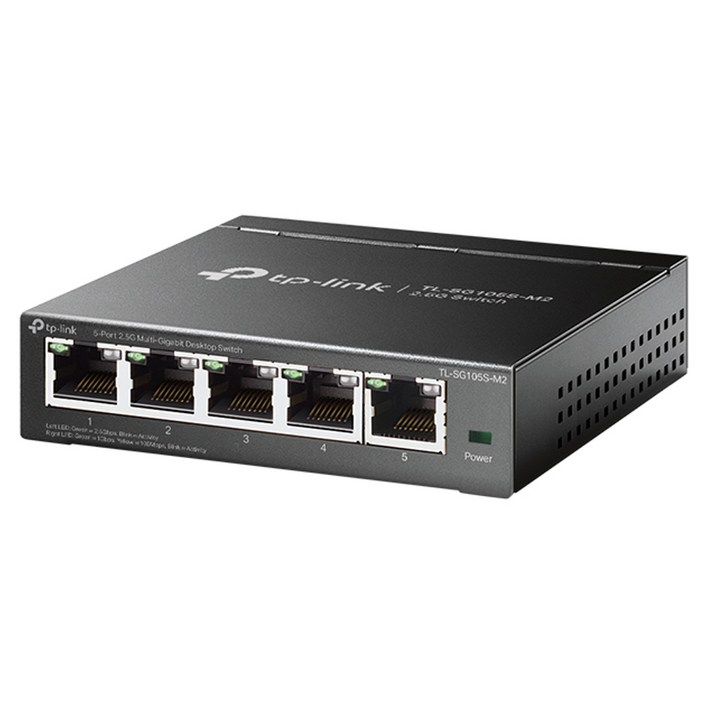 티피링크 5포트 2.5G 멀티 기가비트 데스크탑 스위치