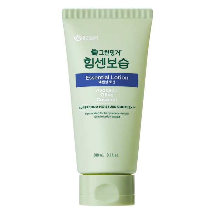그린핑거 힘센보습 에센셜 유아로션, 300ml, 1개