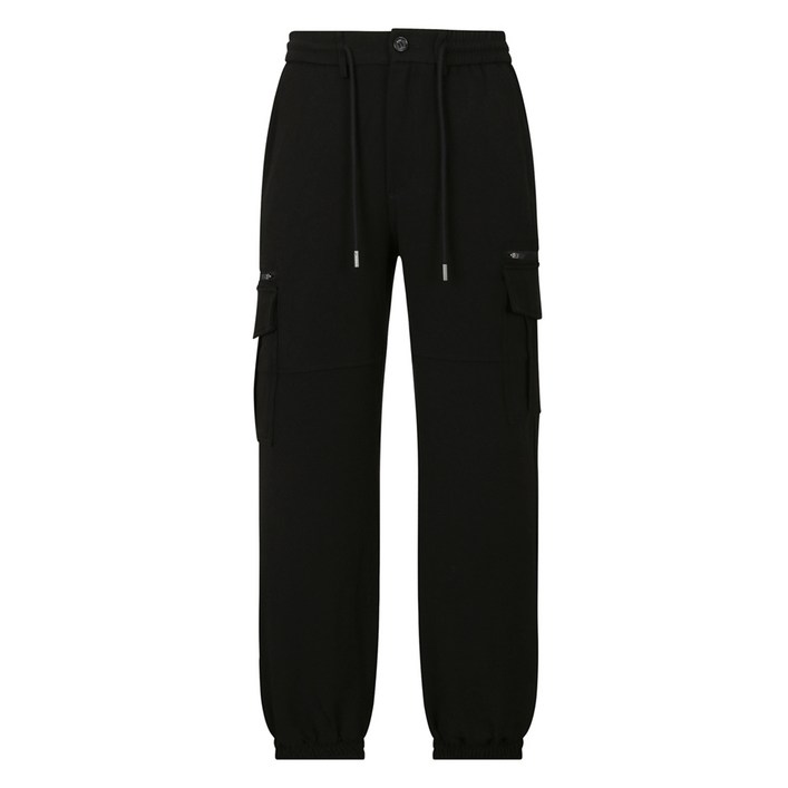 버커루 남성용 TR스판 카고 조거 팬츠