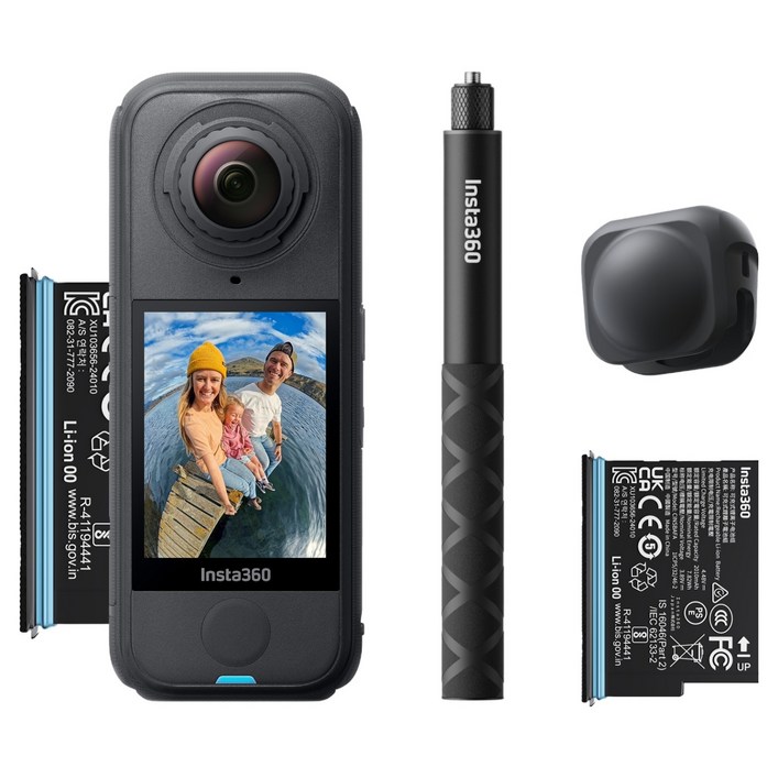 인스타360 X4 Air 스타트 번들 액션캠 SE03, SE03, 블랙