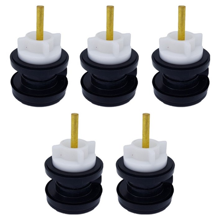 두진 화장실 대변기 세척밸브 피스톤 대변기 부속품 5p, 혼합색상