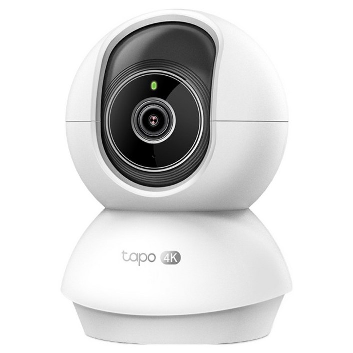 티피링크 4K 8백만 화소 실내용 회전형 AI 홈 보안 Wi-Fi 카메라, 1개, Tapo C250