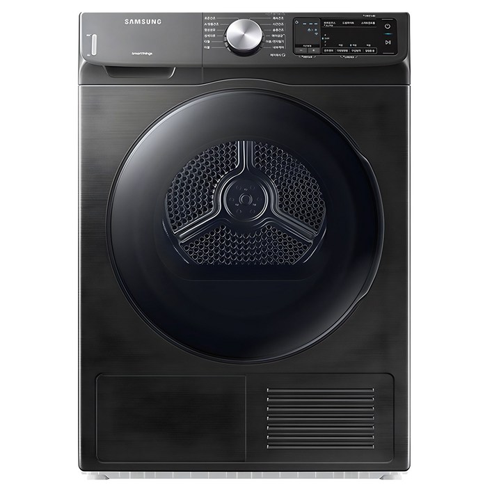 삼성전자 인버터 건조기 9kg 방문설치, DV90T5540BV, 블랙케비어