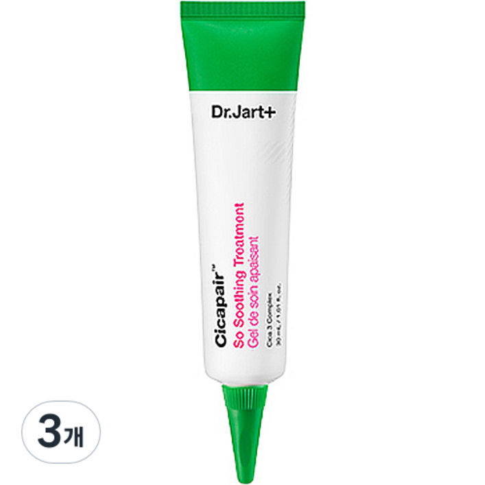 닥터자르트 시카페어 쏘 수딩 트리트먼트, 30ml, 3개