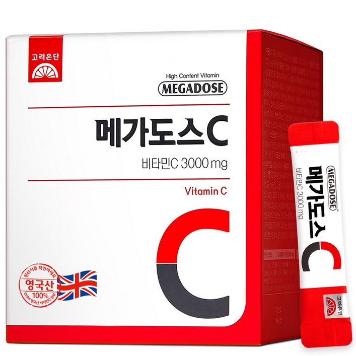 고려은단 메가도스C 비타민C 3000mg, 180g, 1개