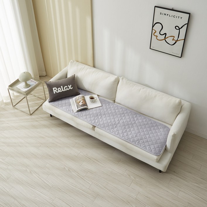 더안 여행용 110v 220v 해외겸용 프리볼트 탄소 전기요 JJC, 연그레이, 미니(50 x 180 cm)