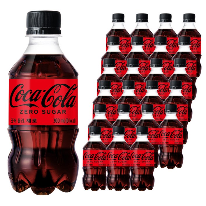 코카콜라 제로, 300ml, 24개 코카콜라 제로, 300ml, 24개