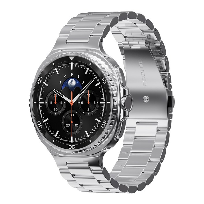 칸탐 갤럭시워치 클래식 메탈스트랩, 실버, 1개