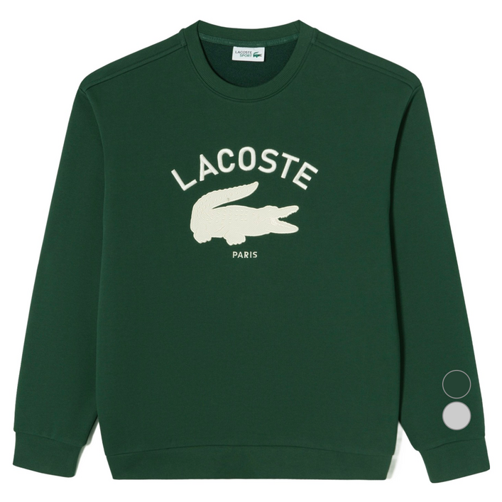 라코스테 남성용 테니스 크루넥 스웻셔츠 SH945E55N