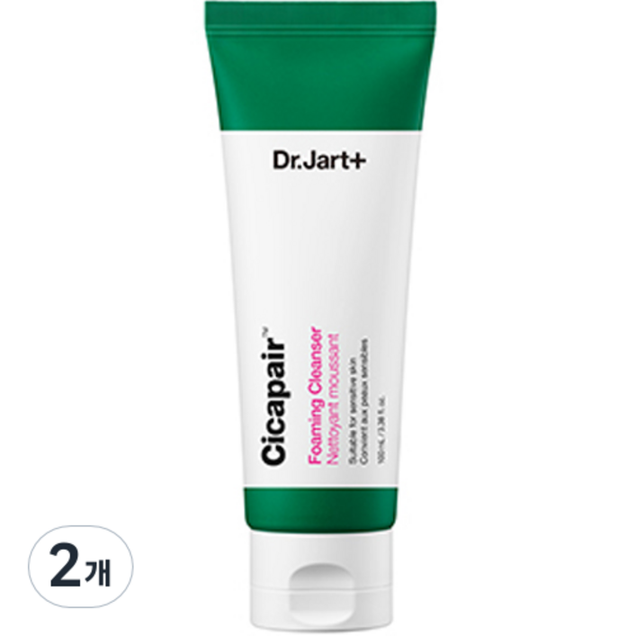닥터자르트 시카페어 포밍 클렌저, 100ml, 2개