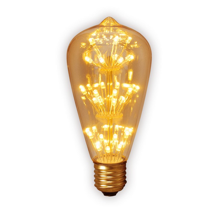 LED 에디슨 램프 눈꽃 ST벌브64 - 쇼핑앤샵