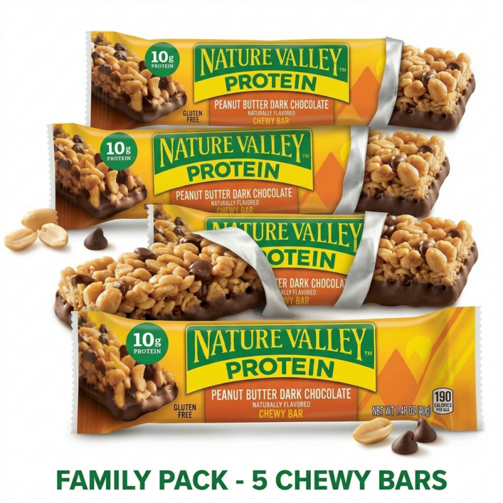 네이쳐밸리 프로틴 츄이 바 피넛버터 다크 초콜릿 40g