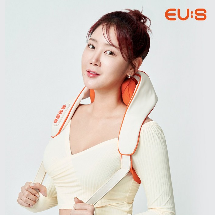 이유즈 무선 목 어깨 마사지기 안마기