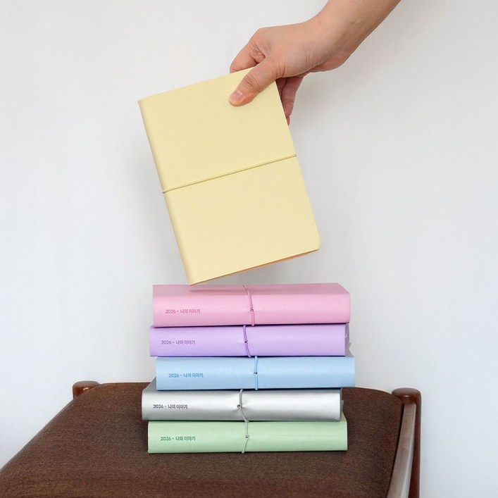 2026년 이야기다이어리 펜 스티커 세트 그란데 하루한페이지 1년