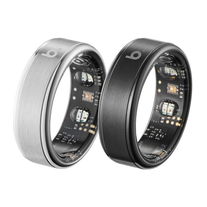 브링G2 업그레이드 스마트링 스마트링반지 방수 초경량 블루투스 자체개발 국내앱 애플 갤럭시 호환 슬립테크, size10, 실버(스테인리스 스틸)