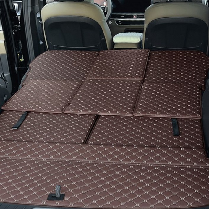카니버스 팰리세이드 차박 평탄화매트 퀄팅 가죽 연결 차량용 호환 매트