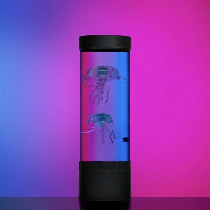 바다 무드 조명 해파리 led 수족관 분위기 램프 무드등 수면등 취침등, 미디엄(레귤러)