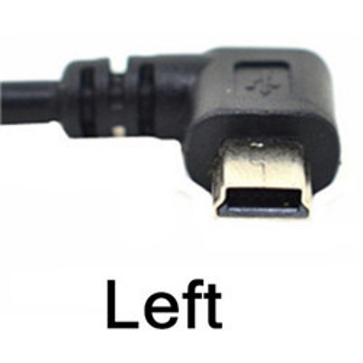 usb 데이터 케이블 a 남성-미니 usb b 5pin 남성 90도 위아래왼쪽직각 어댑터 충전 동기화