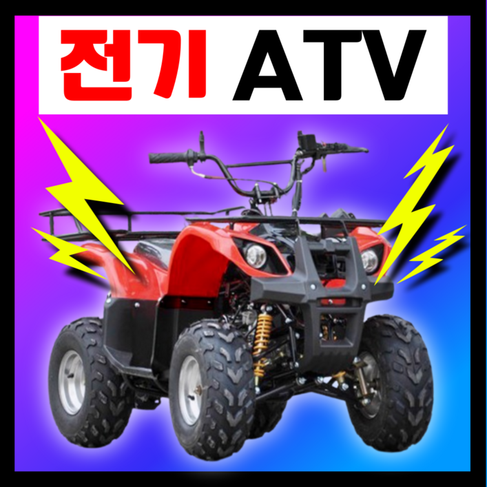 썬더트레일 전기 전동 ATV 4륜 바이크 액티비티 농업용 농사 오토바이 경운기, 48V 650W 7인치 썬더트레일 전기 전동 ATV 4륜 바이크 액티비티 농업용 농사 오토바이 경운기, 48V 650W 7인치