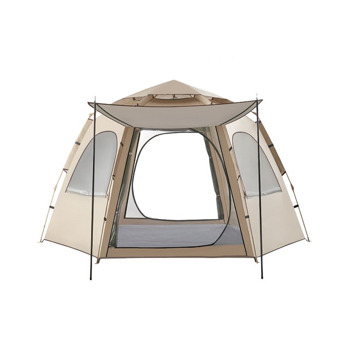 국내배송 원터치 텐트 오토텐트 육각텐트 캠핑텐트 방충텐트, 대