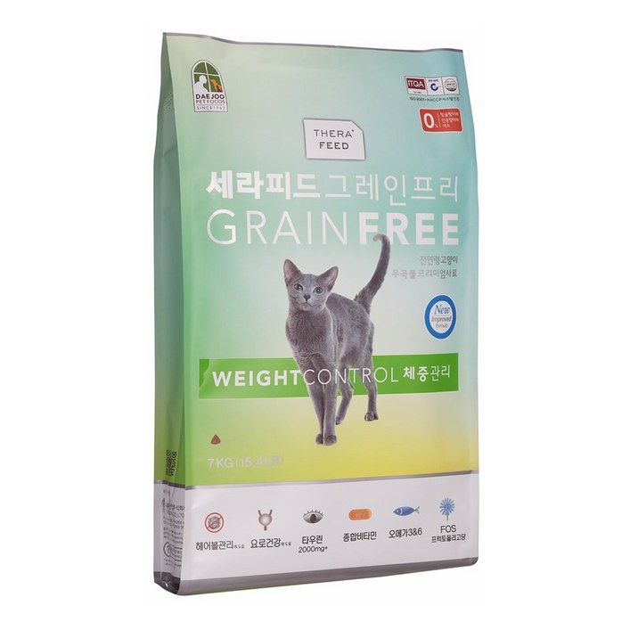 캐츠랑 고양이 세라피드 기능성 사료 체중관리 2kg 7kg 캐츠랑 고양이 세라피드 기능성 사료 체중관리 2kg 7kg