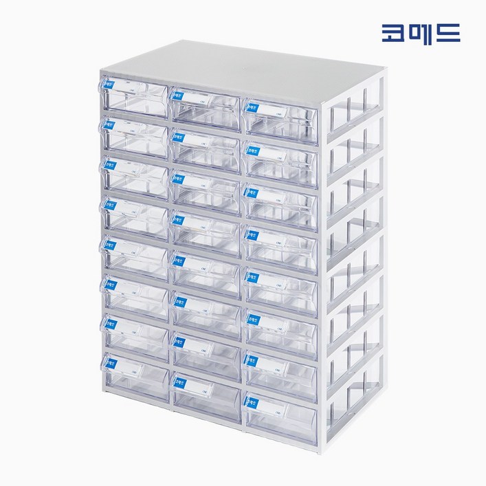 코메드 CMD5008 멀티박스 24칸 투명서랍장