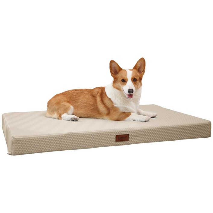 EMME 접촉 냉감 펫매트 Q-max 0.4강아지 고양이, 1개, cooling type-Brown