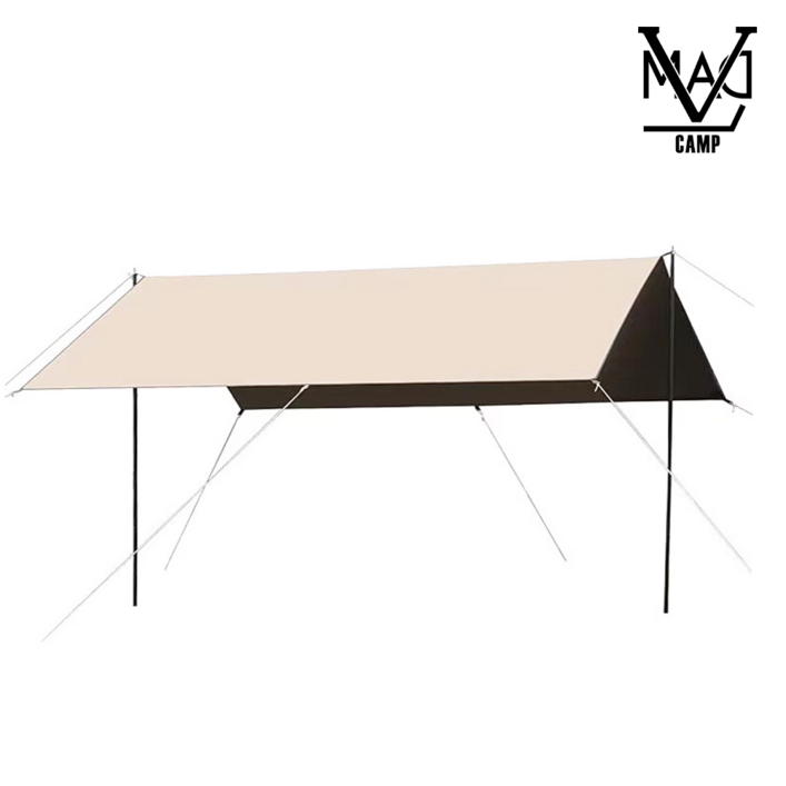 매드캠프 옥스포드 210D 블랙코팅 타프 3x4m 3x5m6x4.4풀세트타프,폴대,스트링,팩,망치