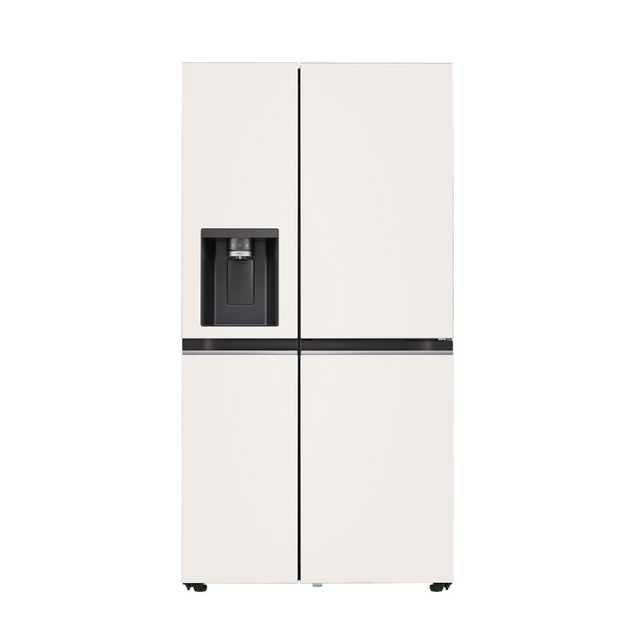 LG전자 J814MEE3-F 오브제 얼음정수기 냉장고 810L 메탈 베이지 - 쇼핑앤샵
